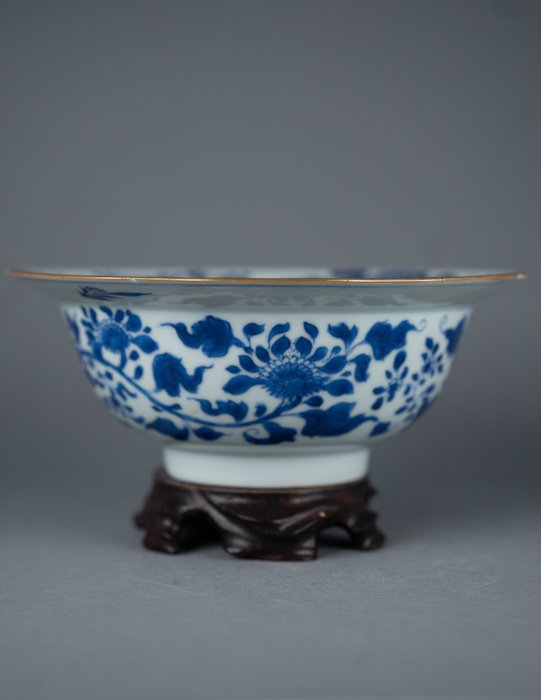 Misa - Peonies, Lotus and Chrysanthemum - Marked! Kangxi (1662-1722) - Porcelana