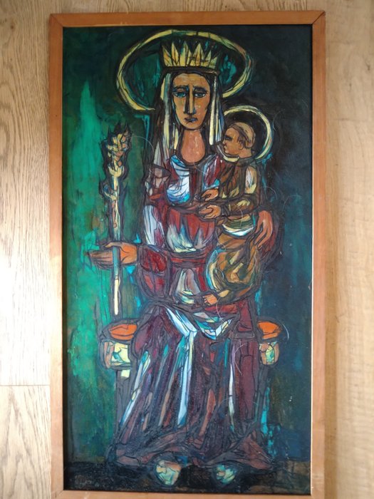 Icon - Mother of God - Oil on board