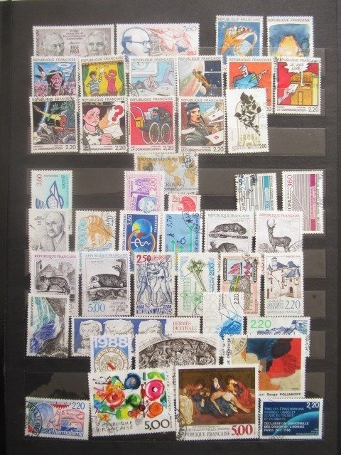 Francja  - Kolekcja znaczków