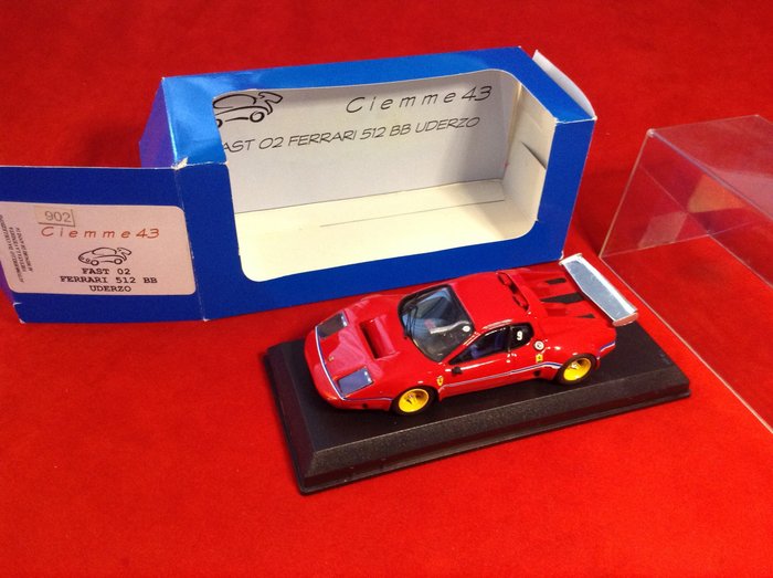 CI.EMME. 43 - made in Italy 1:43 - 1 - Modell sportkocsi - ref. #Fast 02 Ferrari 512BB Competizione Speciale chassis #24127 1978 - Personal car of Albert - gyári építés - Umberto Codolo építette