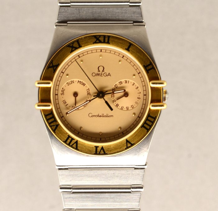 Omega - Constellation Day Date staal 18k  Goud - Omega ref 396.1070 - 男士 - 1990-1999