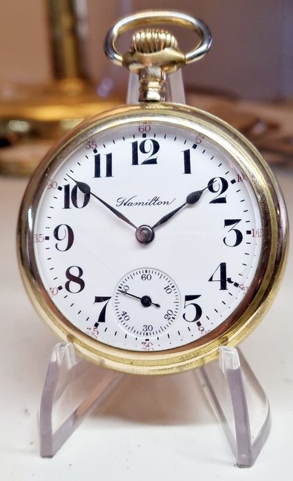 Hamilton - pocket watch No Reserve Price - 993881 - 1850-1900