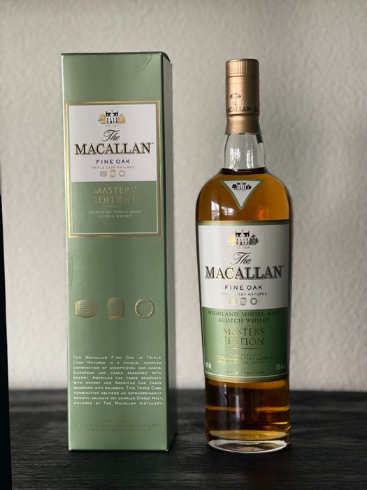 Macallan - Fine Oak Triple Cask Matured Masters' Edition - Original bottling  - 700 毫升