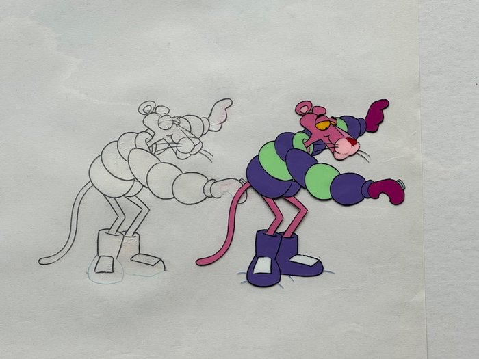 Pink Panther Production Cel - Pink Panther - 1970