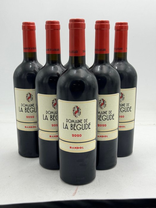 2020 Domaine de La Bégude, Bandol Rouge - Provence - 6 Flasker (0,75 L)
