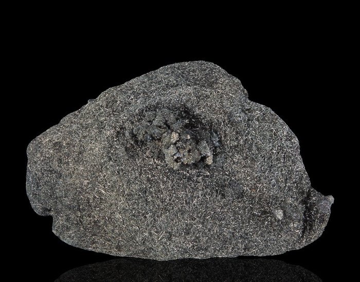 Jamesonite, Stannite Crystals on matrix - Height: 60 mm - Width: 45 mm- 34 g - (1)