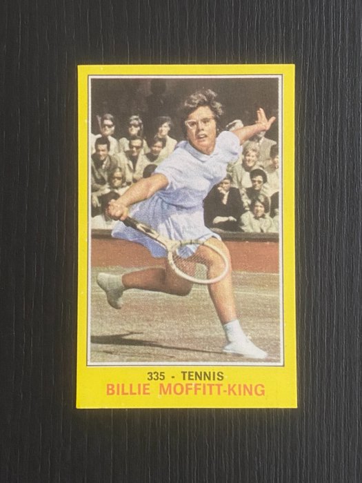 1970/71 - Panini - Campioni dello Sport - Billie Jean Moffitt-King - #335 Rookie - 1 Card