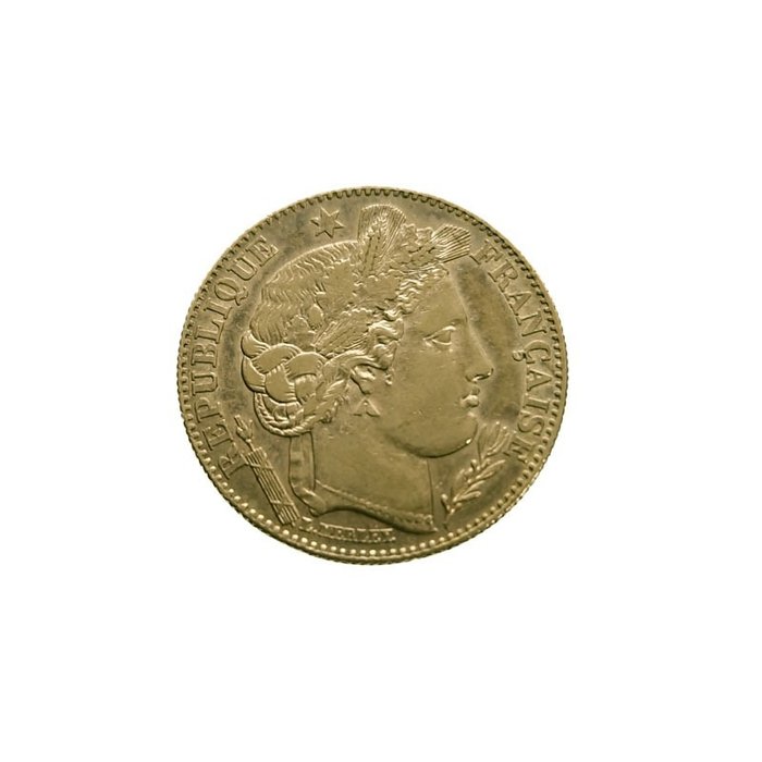 França. 10 Francs 1899-A Ceres