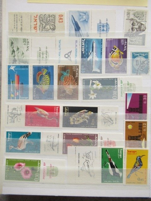 Mundo  - Incluindo Israel, coleção de selos