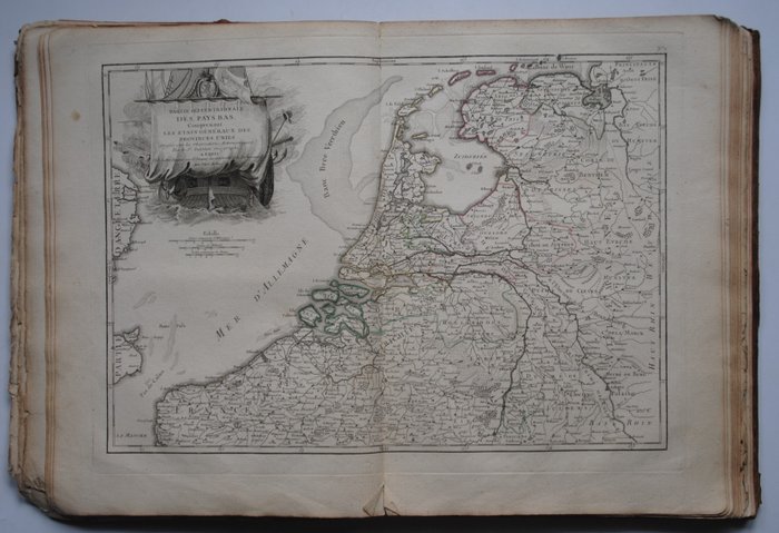 Lattré & Thomas - Atlas Moderne ou Collection de Cartes Sur toutes les parties du Globe Terrestre - 1770