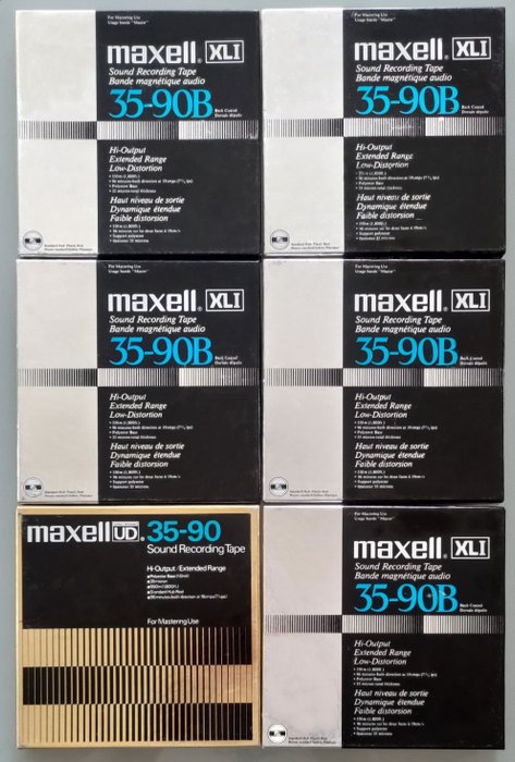 Maxell - Multiple models - 18 cm rullar med band
