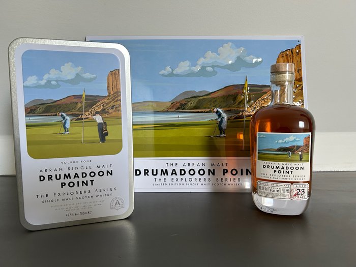 Arran 23 years old - Drumadoon Point - The Explorer Series Volume 4 - Original bottling  - 700 ml