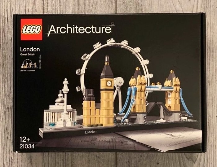 Lego - Építészet - 21034 - MISB - - NEW - LEGO Architecture London - Kreatywna zabawa