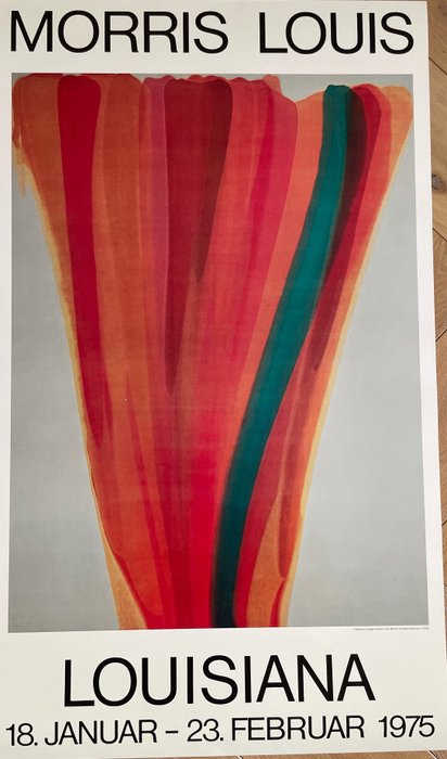Morris  Louis - after (1912-1962), Louisiana 1975, Copyright Maryland College Institute of Art (MICA), All Rights