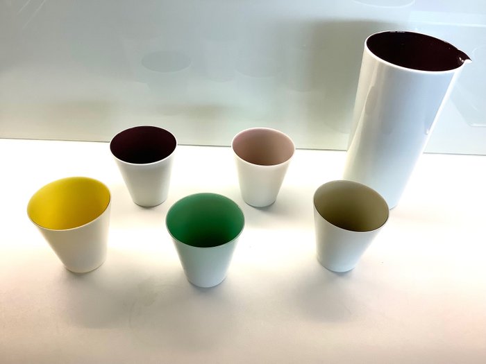 Nason Moretti Umberto Nason - Drinking set for 6 (6) - Lidia Collection - Murano Glass