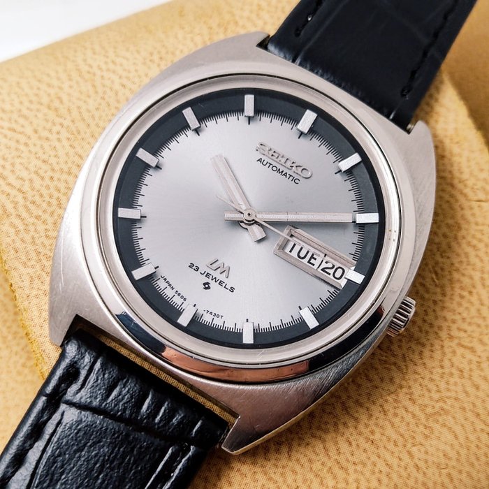 Seiko - Lord-matic (LM) Automatic “Panda” Vintage Watch - Sans Prix de Réserve - 5606-7140 - Homme - 1970-1979