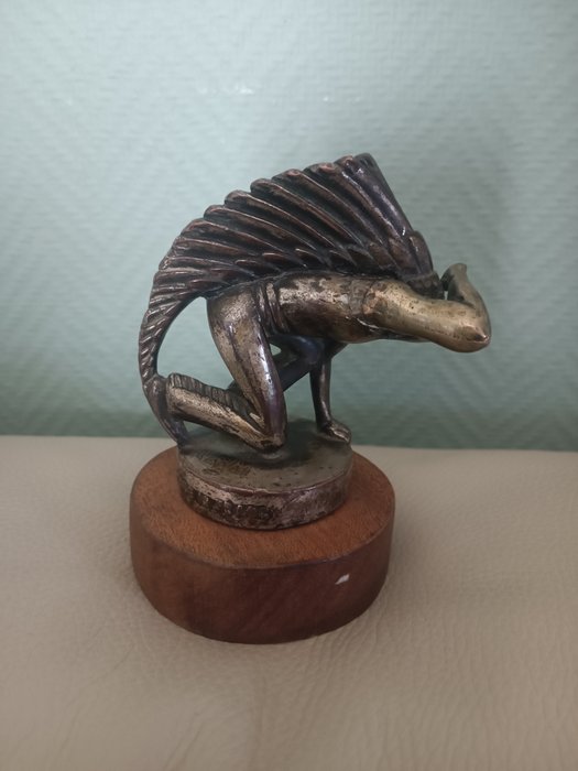 Maskottchen (1) - Versilberte Bronze - 1920-1930
