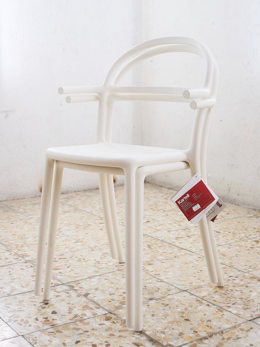Kartell - Philippe Starck - Generic C - 扶手椅 (2) - G懷特 - 聚丙烯