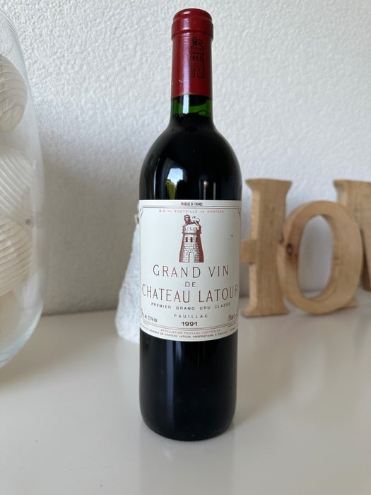 1991 Château Latour - Pauillac 1er Grand Cru Classé - 1 Flaske (0,75Â l)