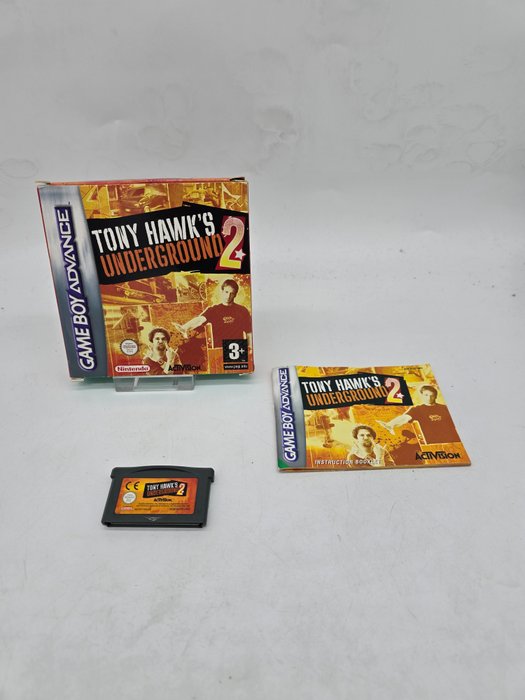 Nintendo - Game Boy Advance GBA - Tony Hawks Underground 2 EUR - First edition - Joc video - În cutia originală
