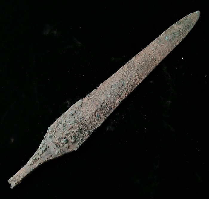青銅器時代 青銅色 短劍刃  (沒有保留價)
