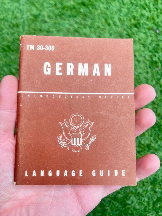 Verenigde Staten van Amerika - Official US Army Soldiers German Language Guide - Airborne - Ranger - D-Day - Liberation of Europe - 1943