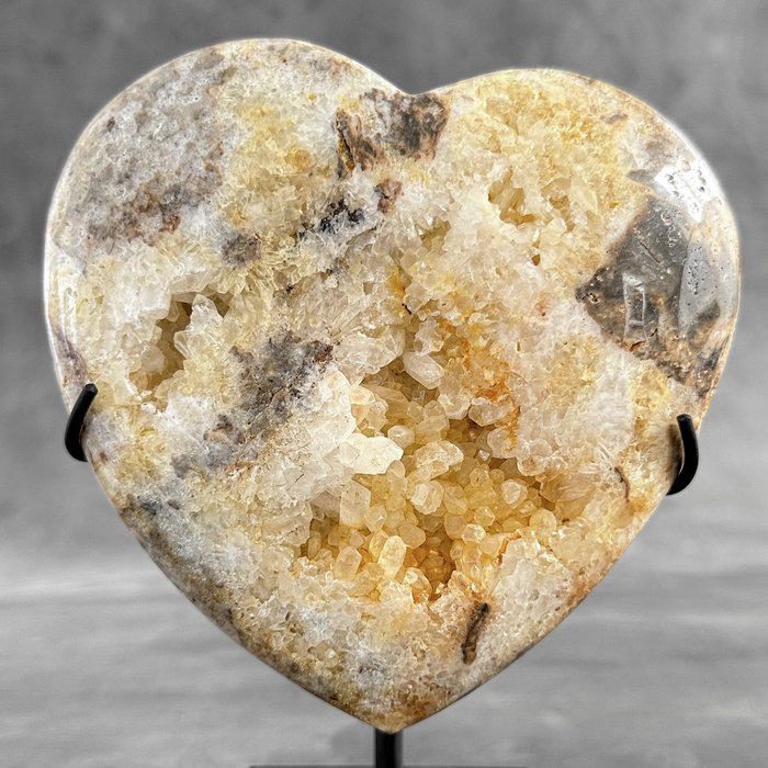 AUCUN PRIX DE RÉSERVE - Superbe quartz cristallin Cœur- 2100 g
