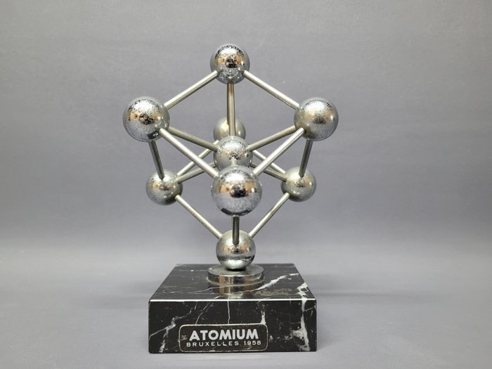Figurină - Atomium - Brussels - Expo 1958 - Aluminiu