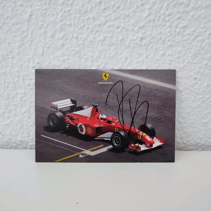Ferrari - Rubens Barrichello - 2002 - Fancard 