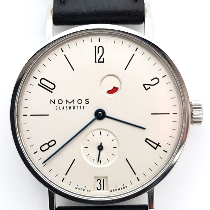 Nomos Tangente - Manual wind, Power reserve and date. - 63973 - Män - 2000-2010