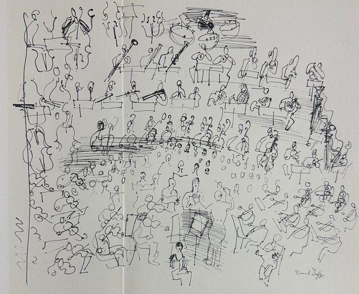 Raoul Dufy (1877-1953) - L'orchestre