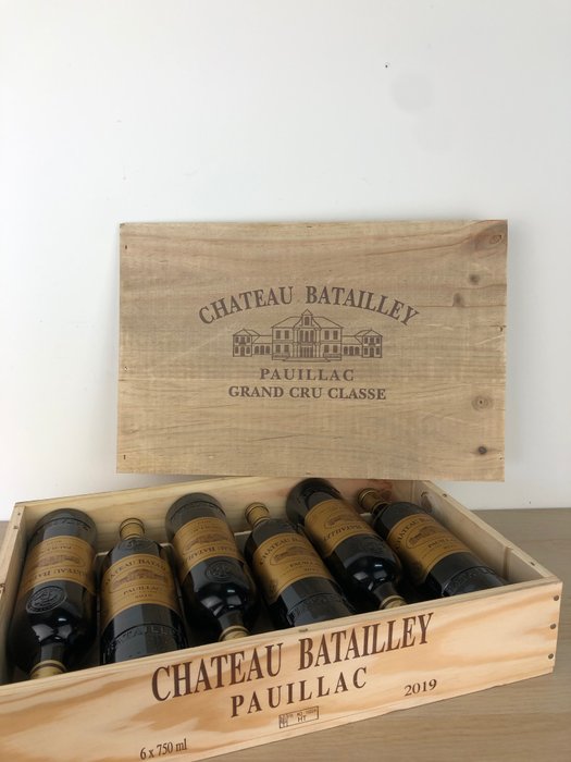 2019 Château Batailley - Pauillac, Μπορντό Grand Cru Classé - 6 Bottles (0.75L)