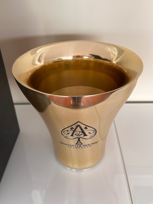 Champagnekjøler (1) -  Armand de Brignac gull - Tinn