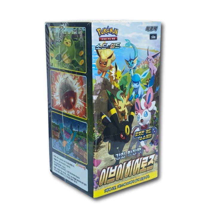 Eevee Heroes Booster box Korean (30 packs) Booster box - Pokémon