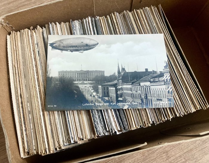 Welt - sehr abwechslungsreich - Kleine Topo-Box - Postkarte (450) - 1900-1960