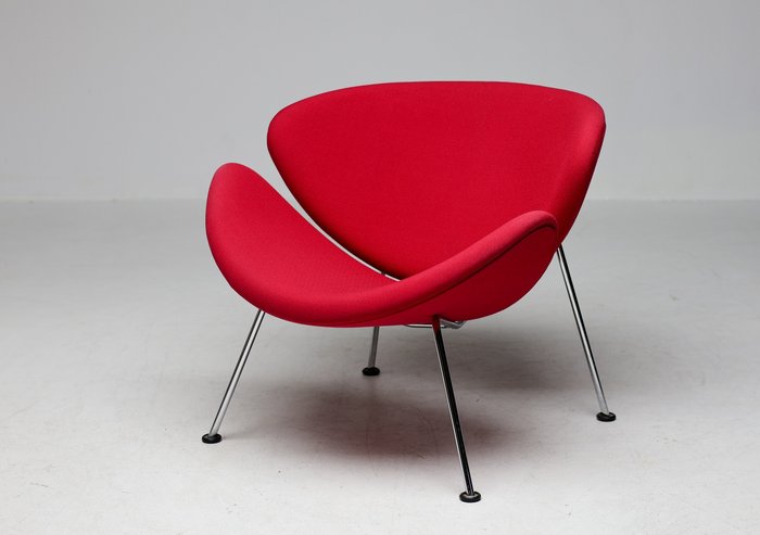 Artifort - Pierre Paulin - 安乐椅 - F437 “橙片” - 