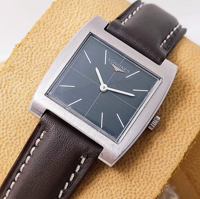 Longines - Square Mechanical Vintage Watch - Zonder Minimumprijs - 7686 13 - Heren - 1970-1979