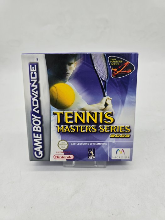 OLD STOCK Extremely Rare Nintendo Game Boy Advance TENNIS MASTER SERIES 2003 First edition usa - Nintendo Gameboy, boxed with game, Inlay, and manual - Videospiel - In Originalverpackung
