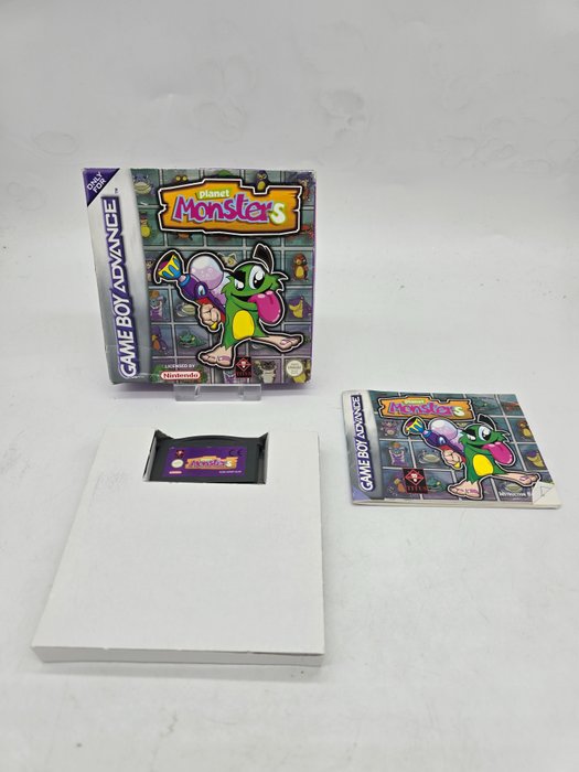 Nintendo - Game Boy Advance GBA - PLANET MONSTERS - First edition - Videopeli - Alkuperäispakkauksessa