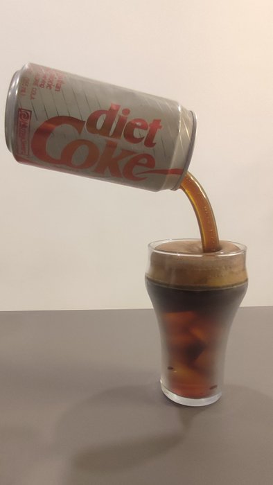 Jeffrey Rose - Frozen moments " Diet Coke" coca cola Pop Art Sculpture Fake Food