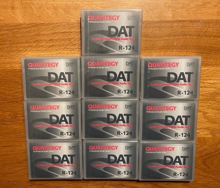 Quantegy - R-124 - Mestre Certificado DAT - fita de áudio digital