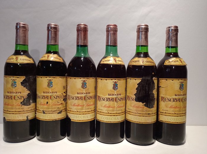 1964 Martínez Lacuesta - Rioja Reserva Especial - 6 Bottles (0.75L)