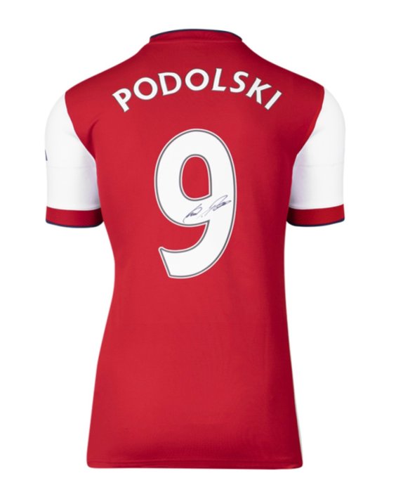 Arsenal - Αγγλικό Πρωτάθλημα Ποδοσφαίρου - Podolski - Jersey 