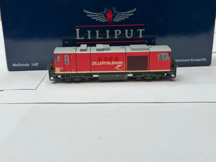 Liliput H0e - 142102 - 柴油火車 (1) - D 75 BB-SE - Zillertalbahn