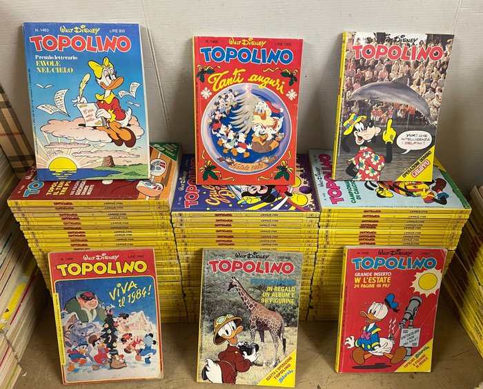 Topolino 1401/1499 completa - Sequenza completato - 99 Comic - Első kiadás - 1983/1985