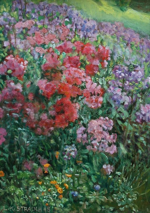 Ludwig Karl Strauch (1875-1959) - Field flowers