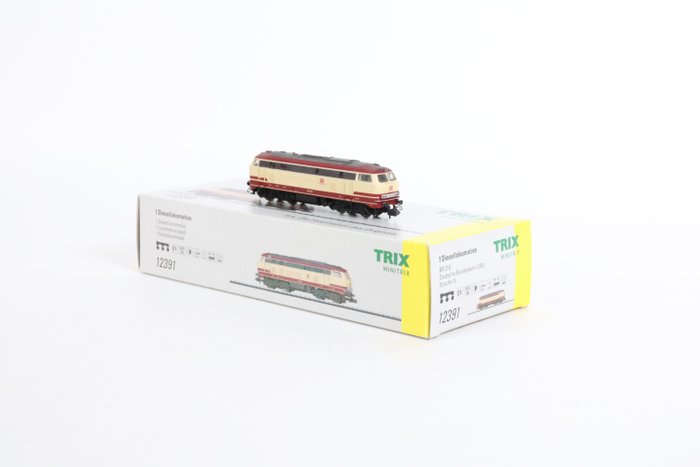 Trix N - 12391 - Diesel locomotive (1) - BR218 (digital sound) - DB