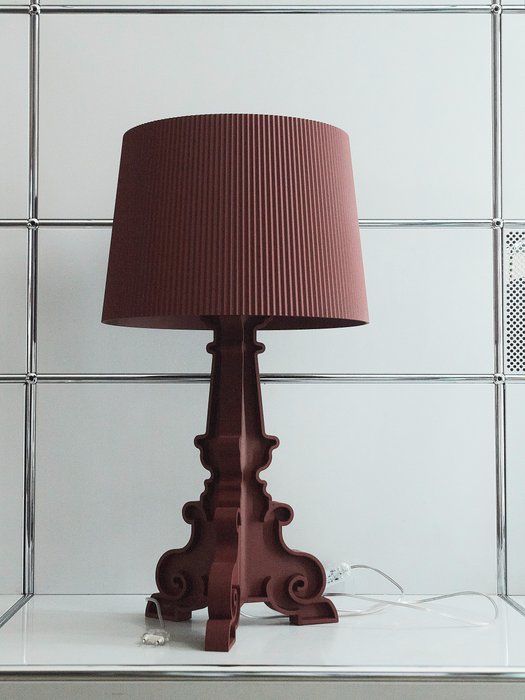 Kartell - Ferruccio Laviani - Asztali lámpa - Bourgie Limited Edition - Burgundia - Polikarbonát
