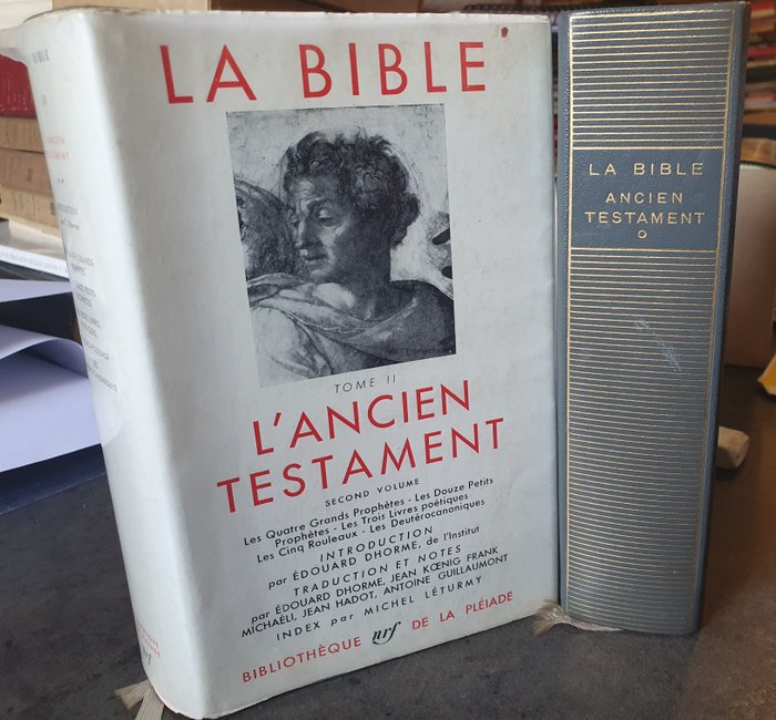 Edouard d'Horme [ed.] - La Bible [l'Ancien Testament. 2 volumes] - 1959-1975