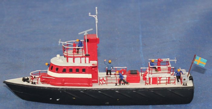 Artitec N - 54.101 - Modelltog-landskap (1) - Brannbåt